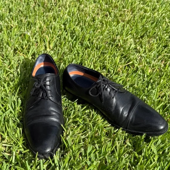 Cole Haan LENOX HILL CAP OXFORD Black leather - Picture 2 of 7